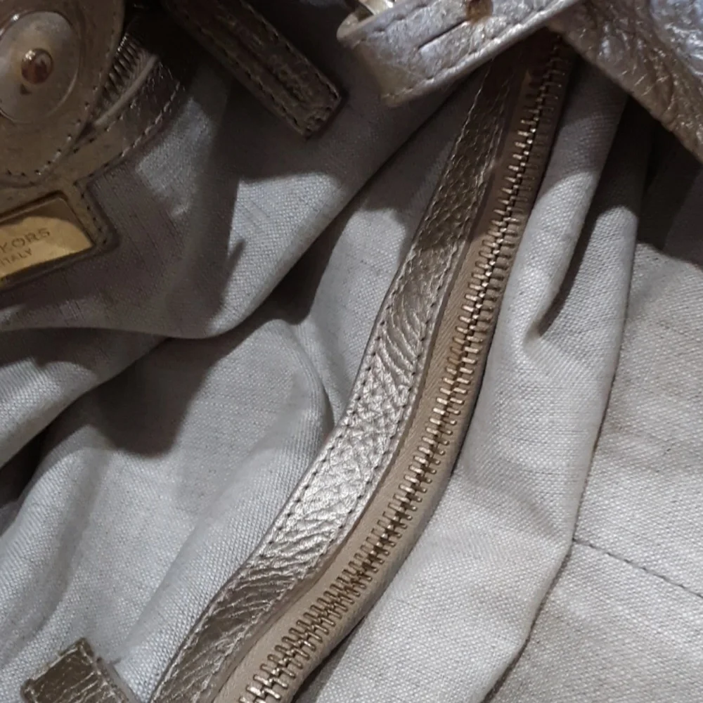 Michael Kors soft metallic